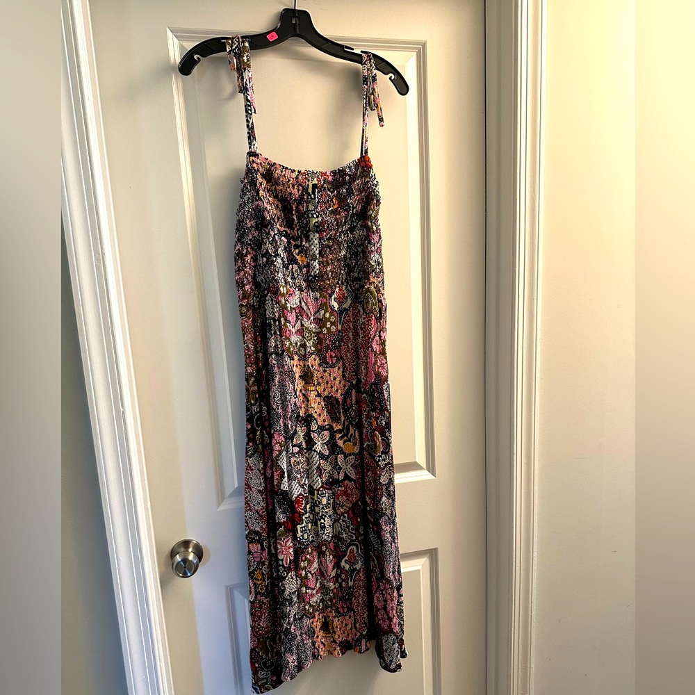 LOFT maxi print sundress